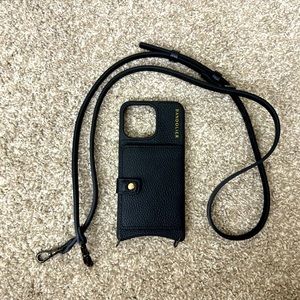 Bandolier iPhone 15 pro max | Mila MagSafe  - Black/Pewter